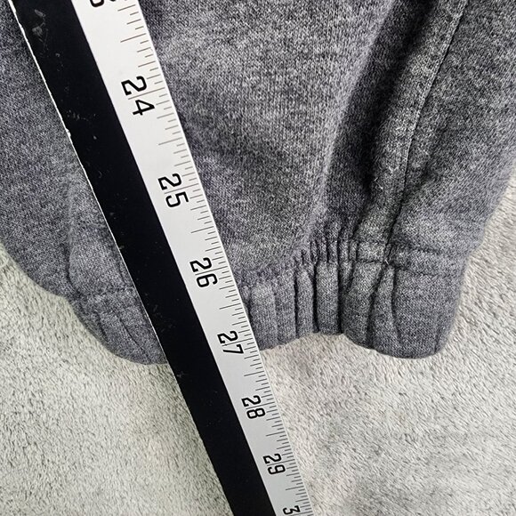Nike Mens Grey Jogger Sweatpants Drawstring Elastic Waist Polyester Cotton L - Picture 11 of 13